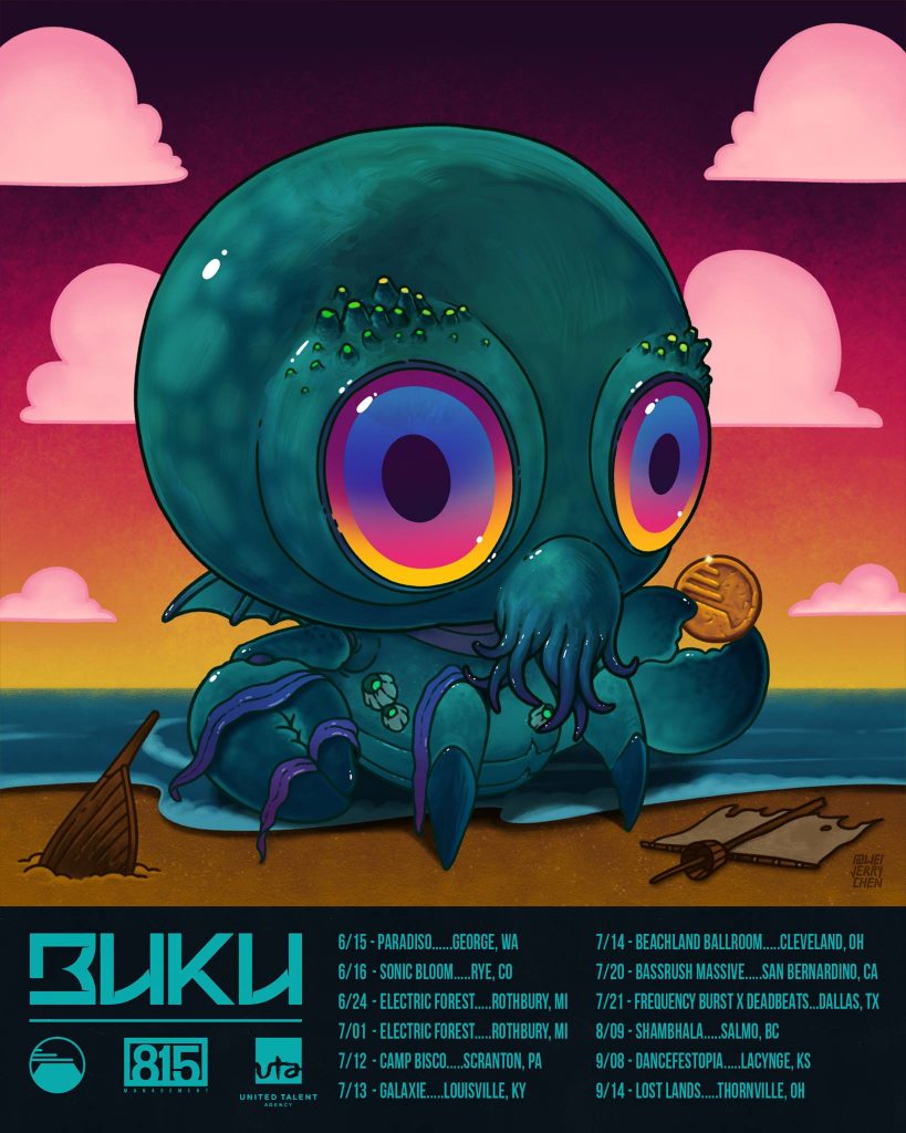 Buku Tour Schedule Summer '18