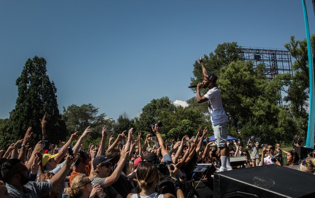 Tory Lanez @ Time Festival 2015 shot by Kevin Gallant for FUXWITHIT