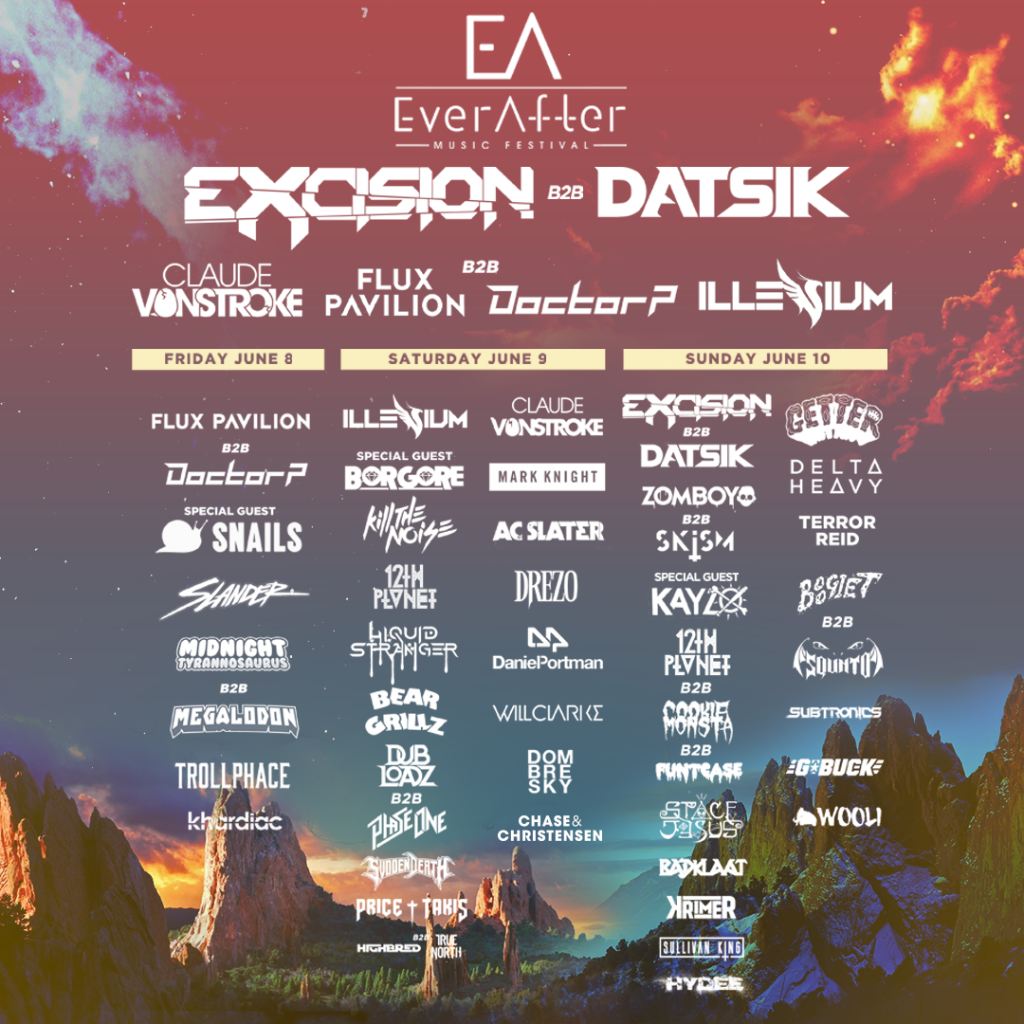 Ever AFter 2018 lineup