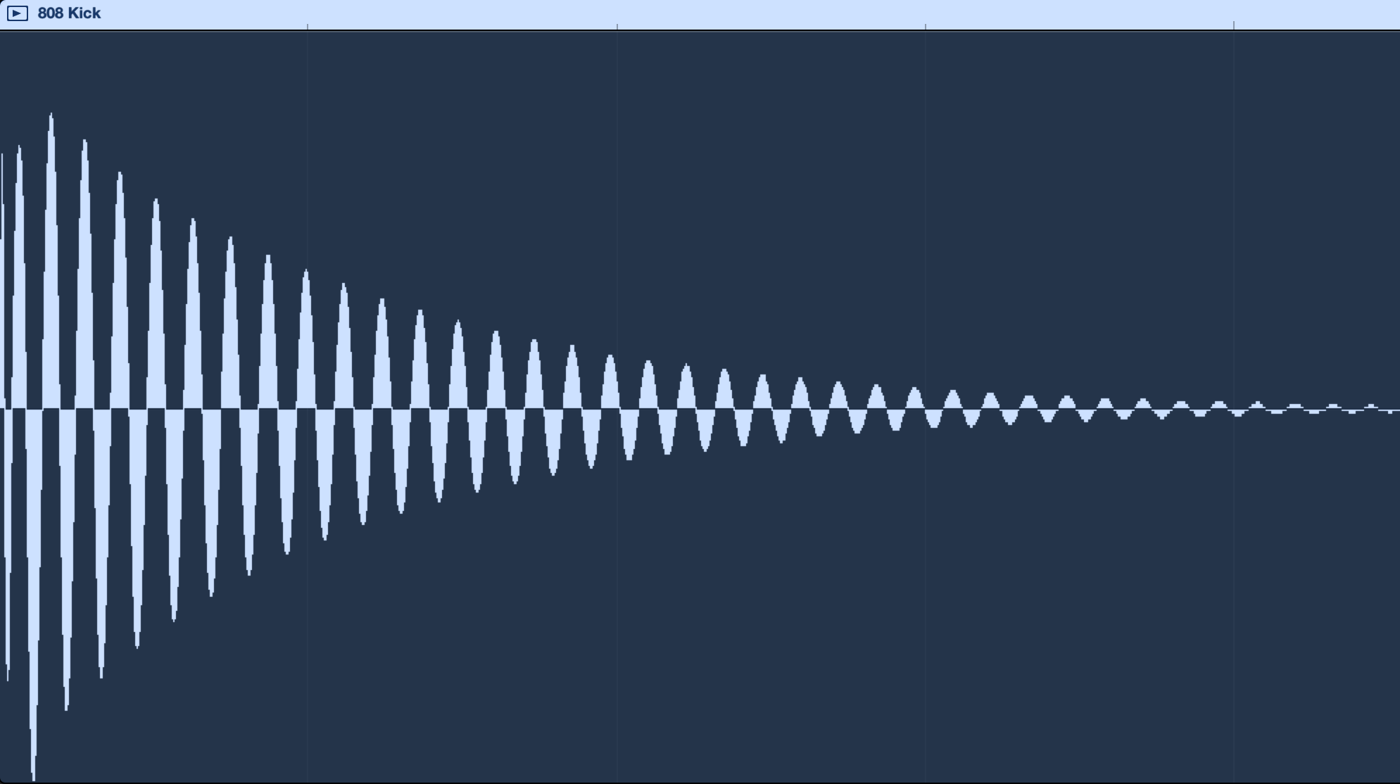 image of one shot sound wave